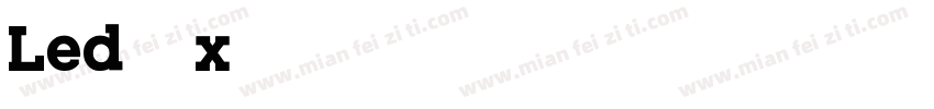 Led 8x在线字体转换